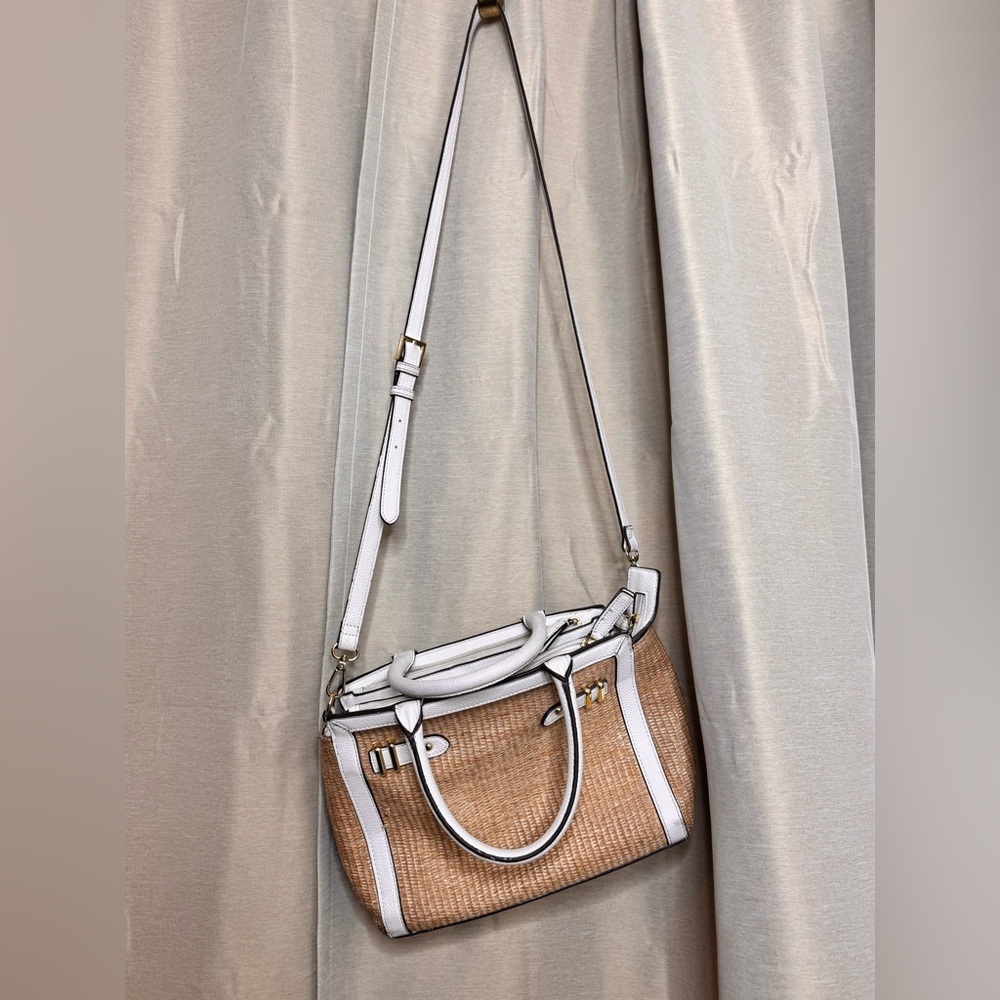 Liz Claiborne wicker purse cottagecore - Picture 3 of 10